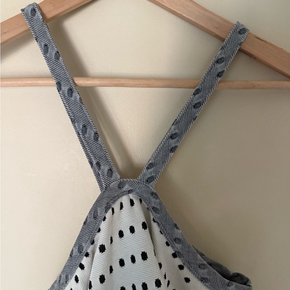 Anthropologie Postmark Jemma Strappy Polka Dot Tank Crop Top XS - Picture 6 of 10
